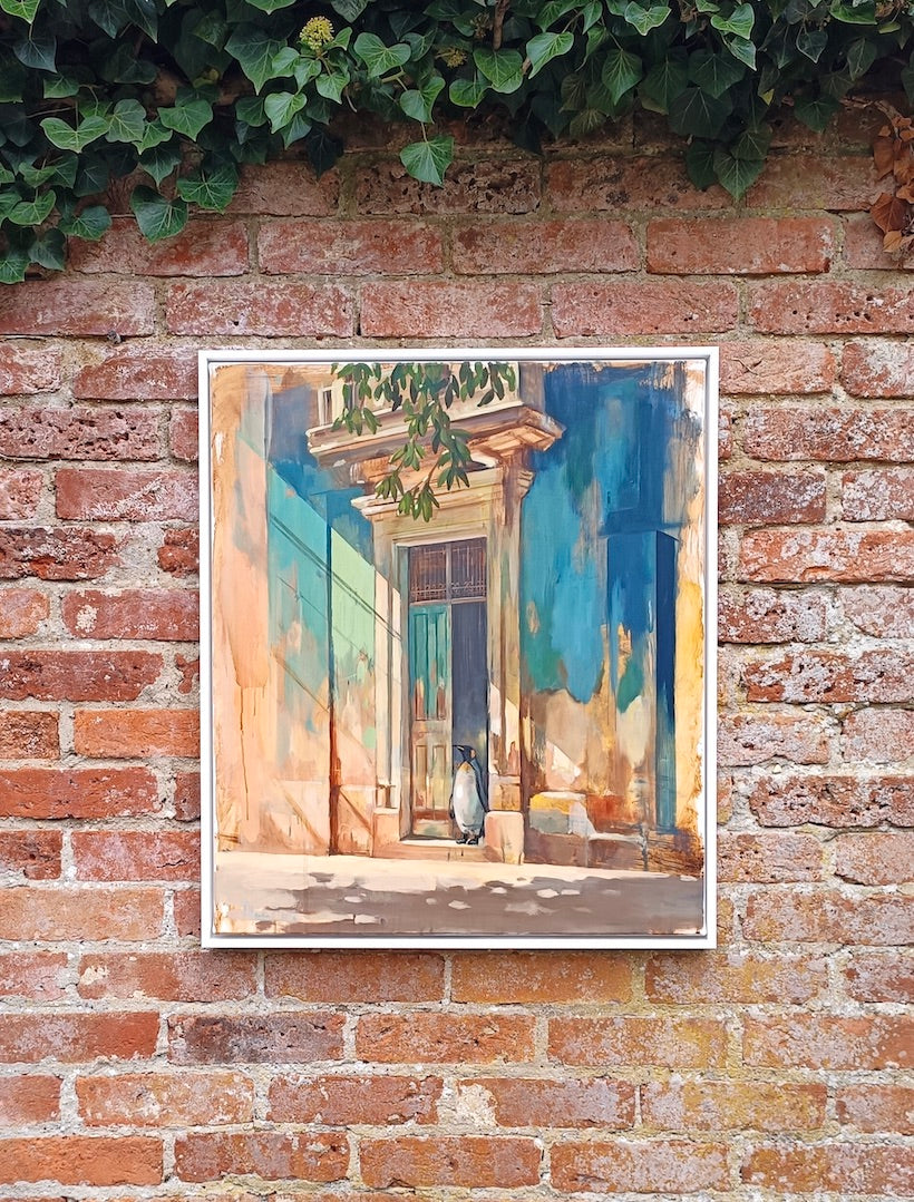 Home From Home - 70 x 60 cm - Oil On Canvas - £2,400