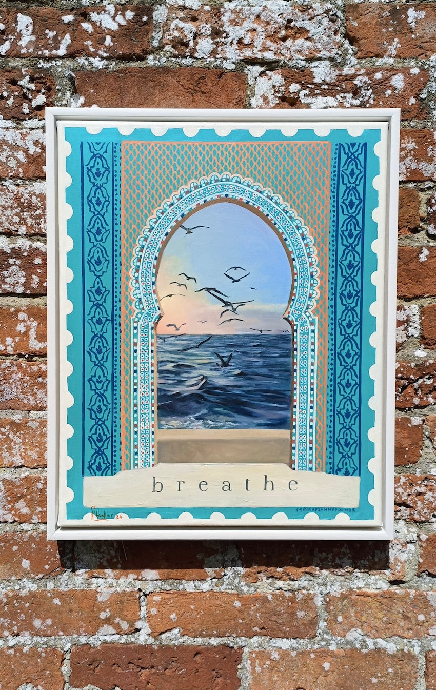 Breathe - 50 x 40 cm -  Oil on Canvas - £1100