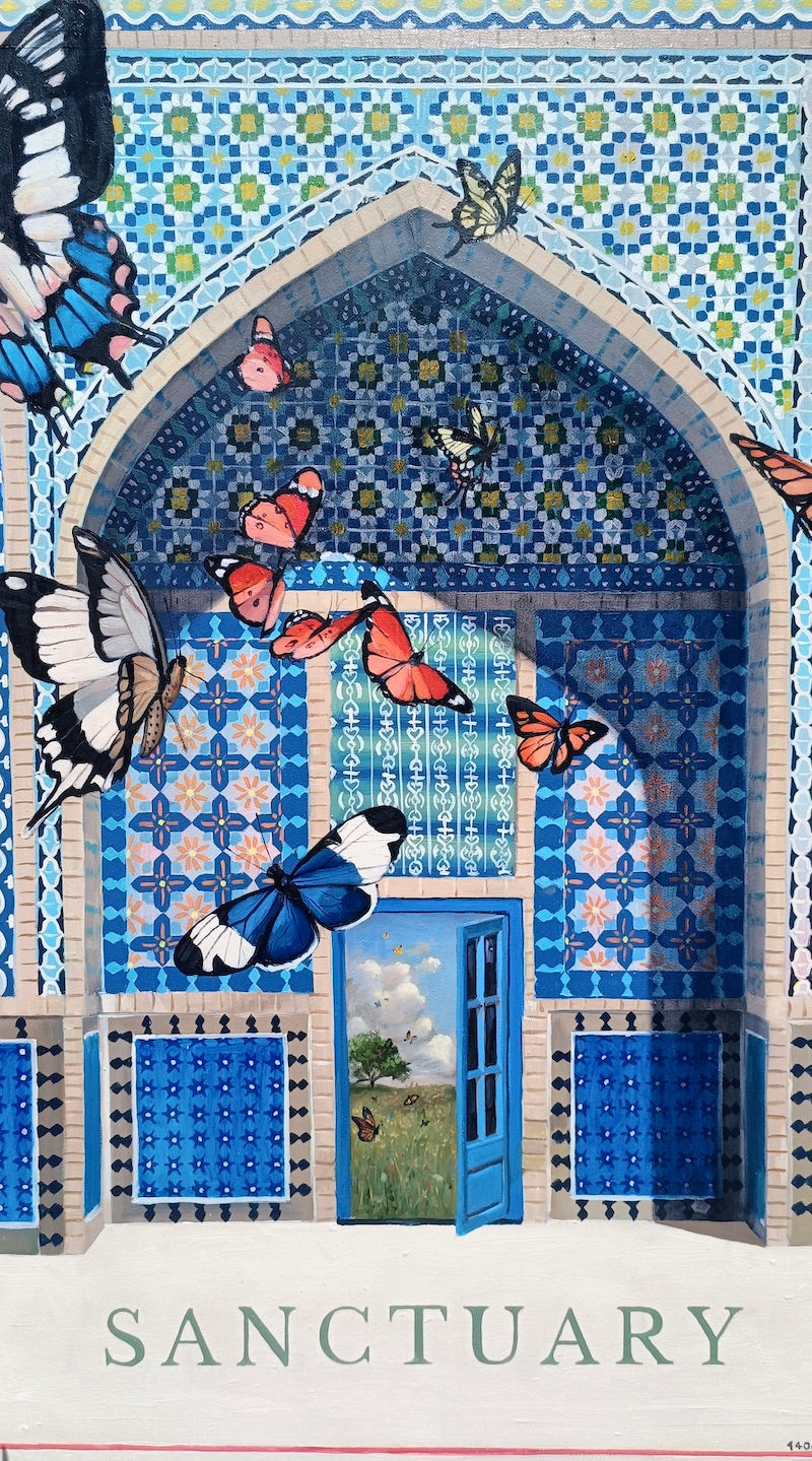 Sanctuary - 80 x 60 cm - Oil on canvas - £1400