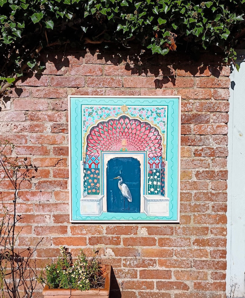 Egret (Original) - 80 x 70 cm - £2800
