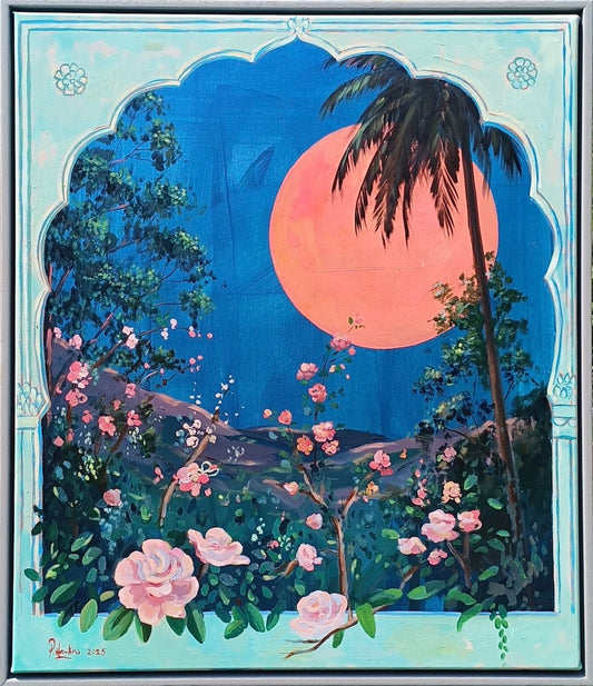 Blood moon - 70 x 60 cm - £2250