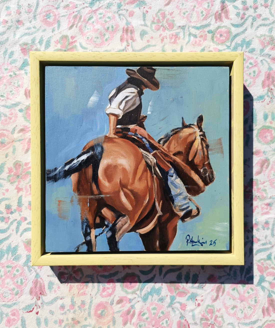 Cowgirl Study 2 - 20 x 20 cm - £250