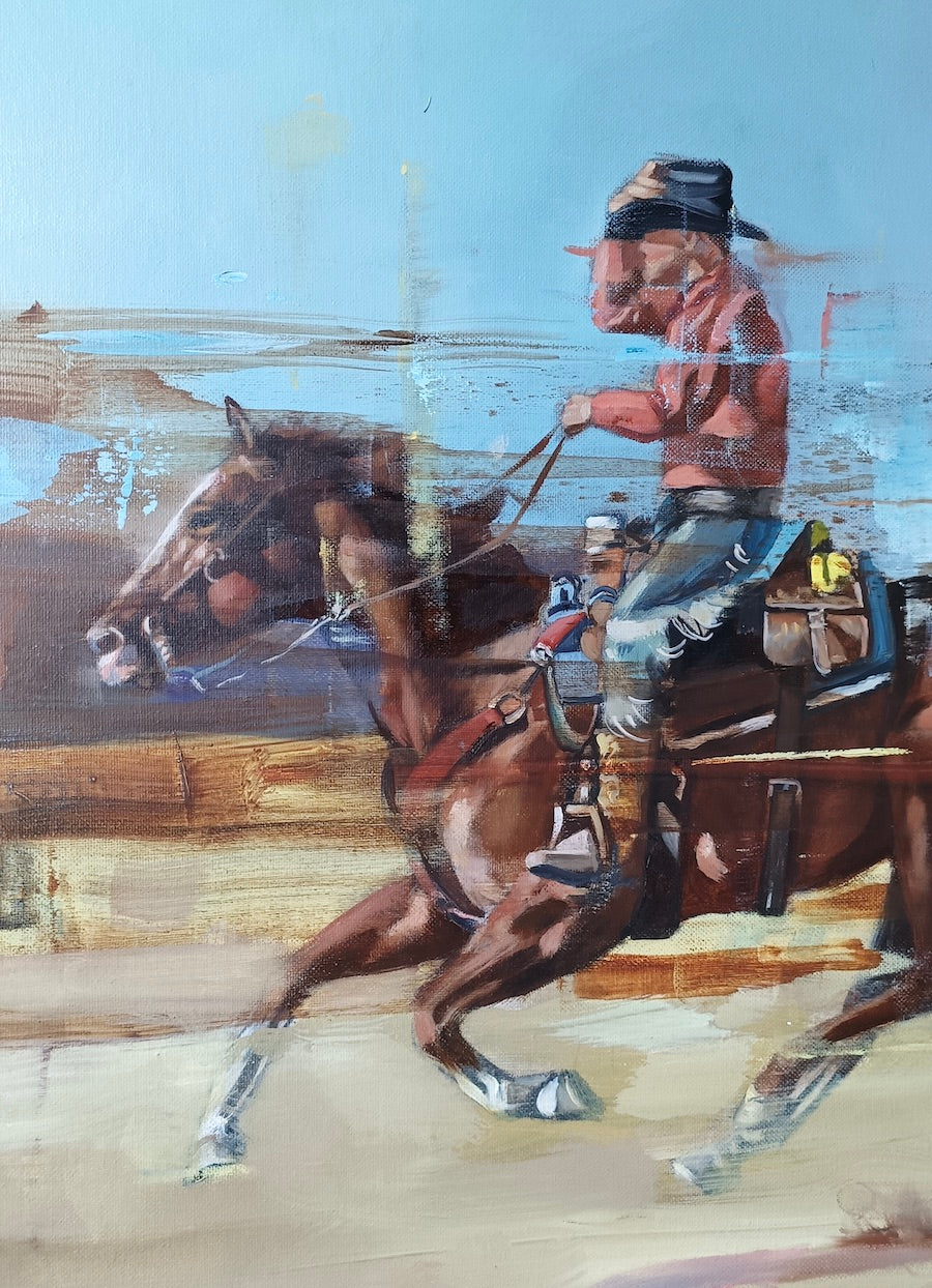 Full Tilt - 60 x 50 cm - £1800