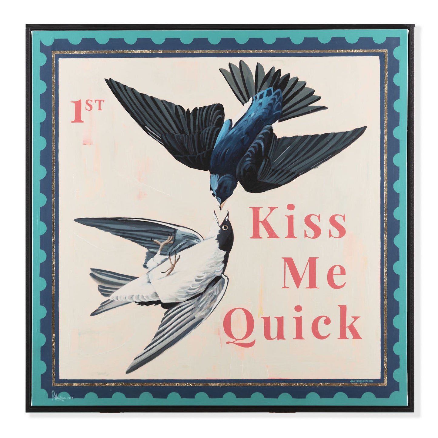 Kiss Me Quick - 100 x 100 cm - £1000