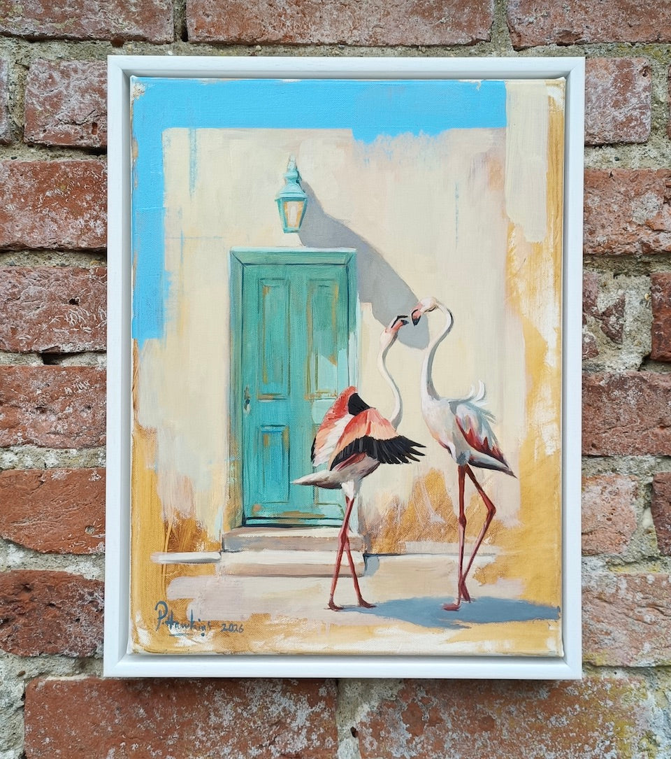 The Dancers - 40 x 30 cm - Oil On Canvas - £1,200