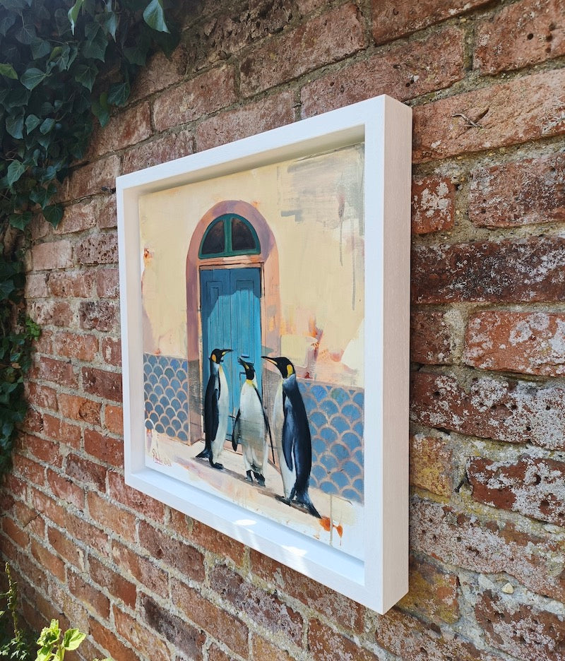 'Gatekeepers - The Gathering' 50 x 50 cm - £1500