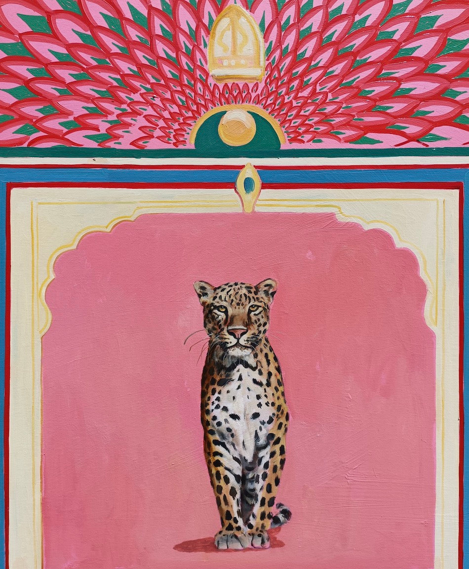 Gatekeepers, The Hidden Palace - 100 x 100 cm - £3200