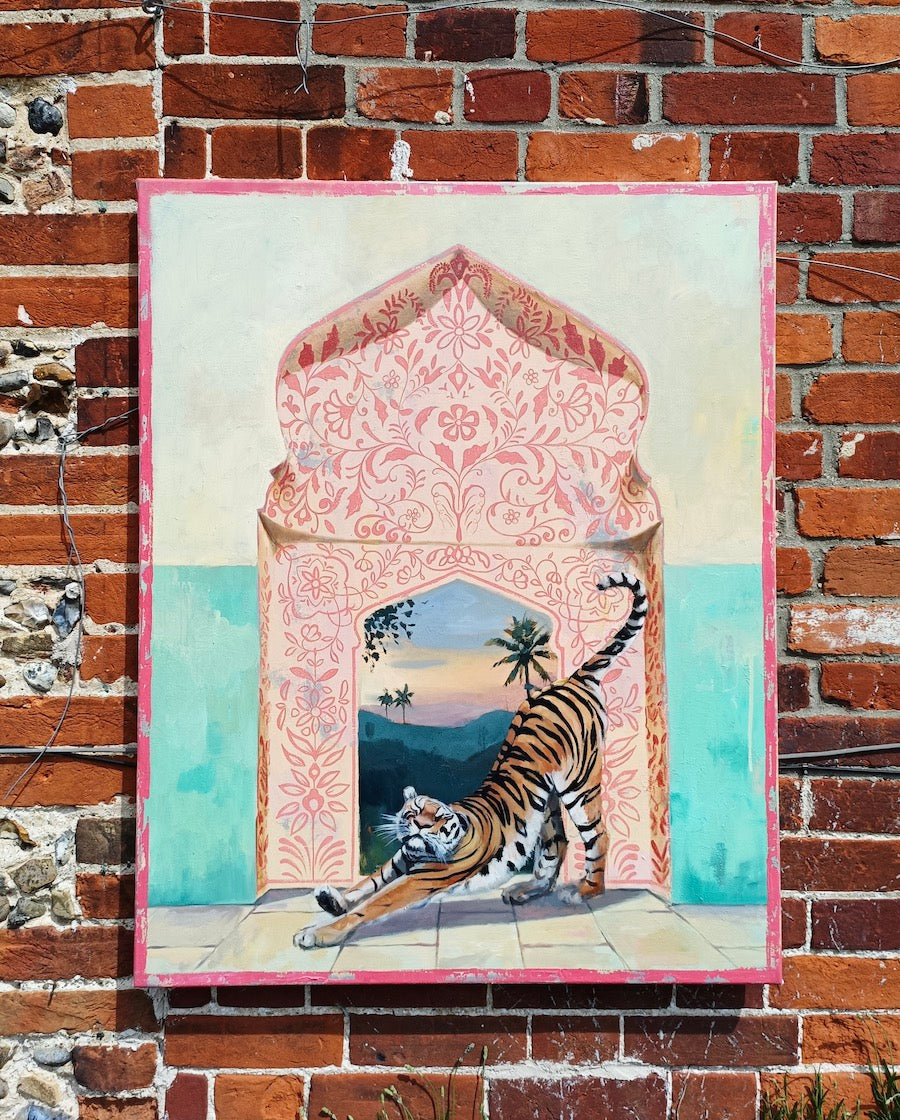 Gatekeepers, The door to Elsewhere - 100 x 80 cm - £2900