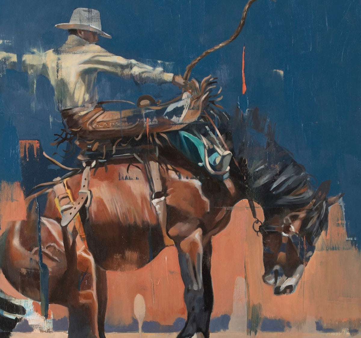 King Of The Rodeo - 80 x 80 cm - £2850