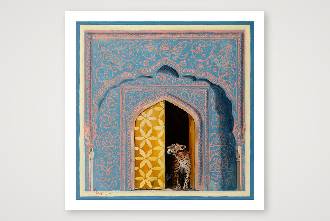 Behind Closed Doors - Print — 40×40cm, 16×16" Print only