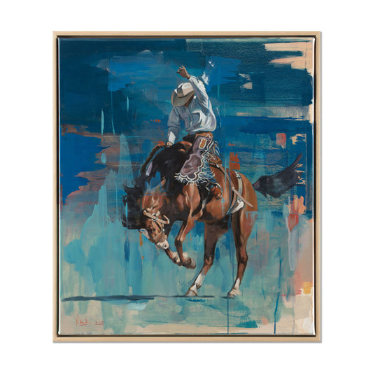 Bronc Ride - 70 x 60 cm - £2250
