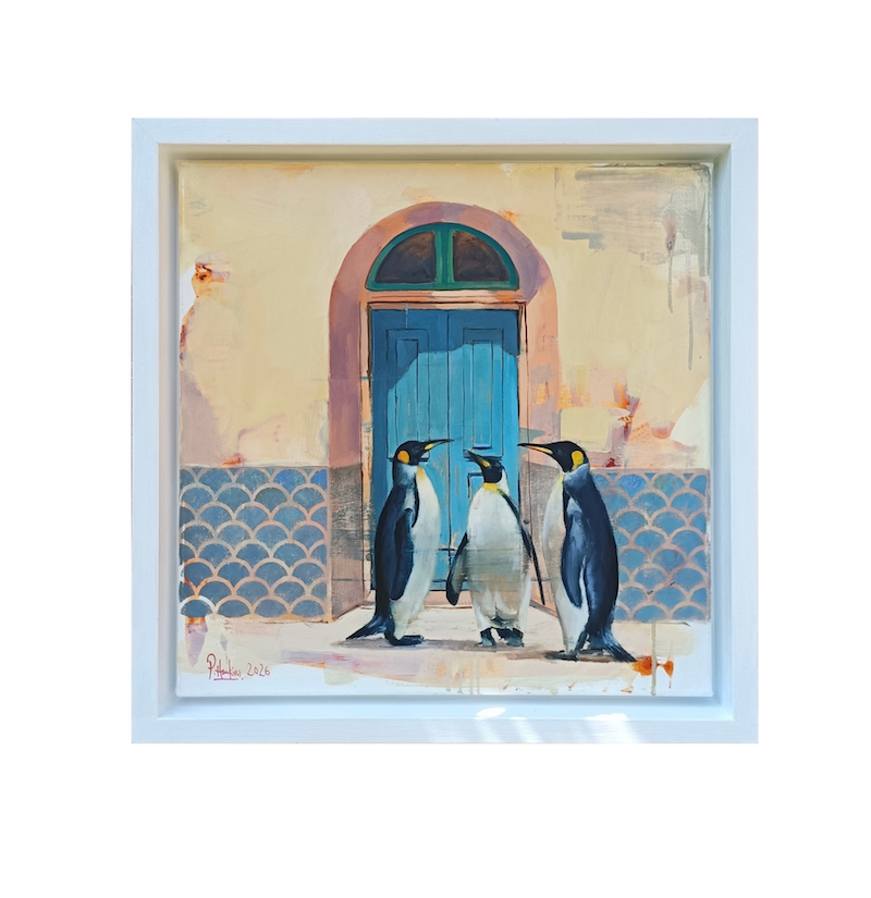 'Gatekeepers - The Gathering' 50 x 50 cm - £1500