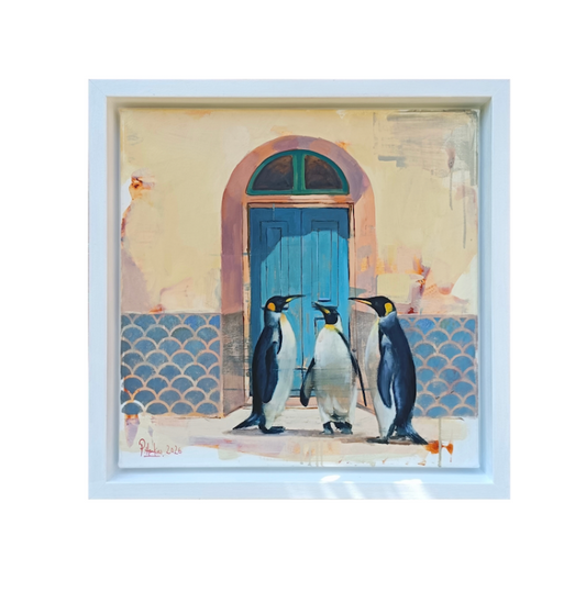 'Gatekeepers - The Gathering' 50 x 50 cm - £1550