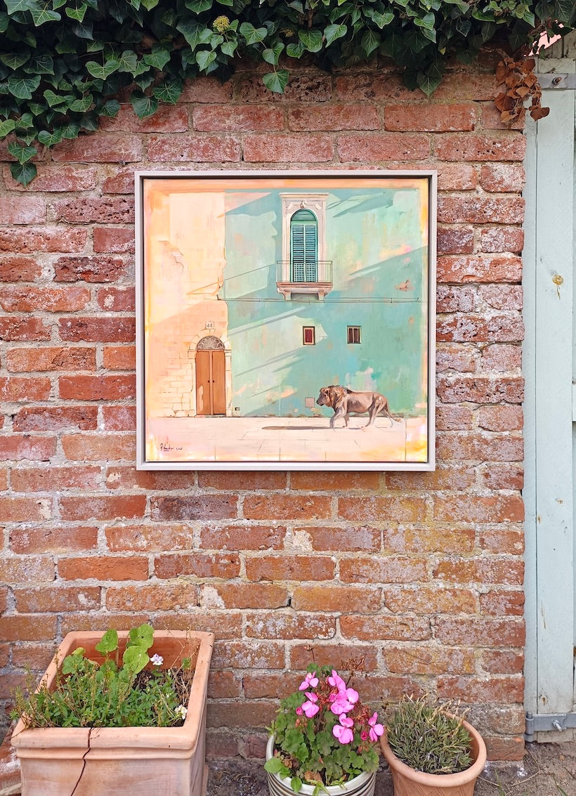 Golden Hour - 70 x 70 cm - Oil On Canvas - £2,650