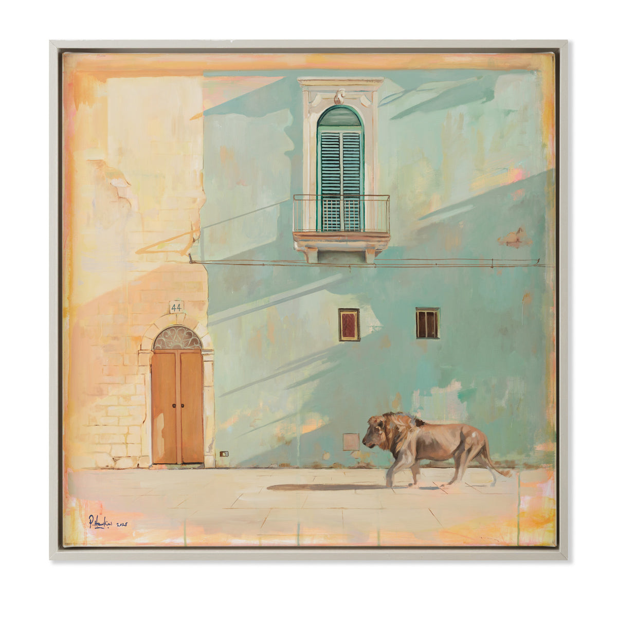 Golden Hour - 70 x 70 cm - Oil On Canvas - £2,650