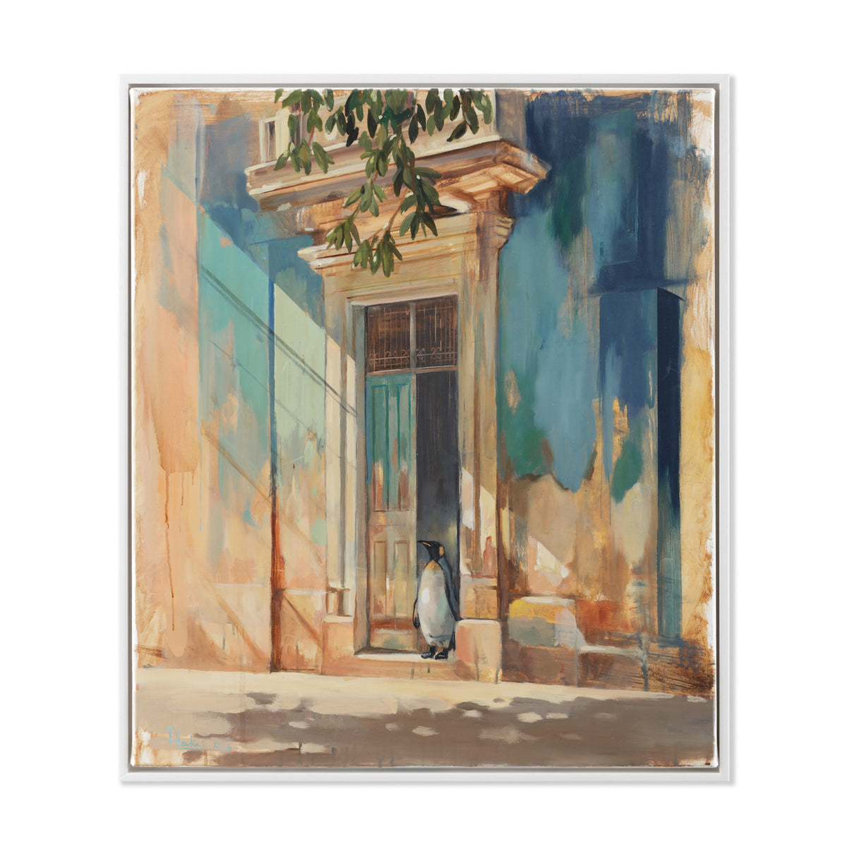 Home From Home - 70 x 60 cm - Oil On Canvas - £2,400