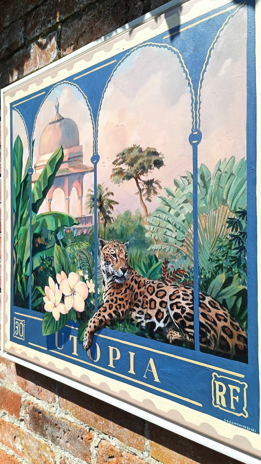 Utopia - 60 x 60 cm - Oil on Canvas - £1500