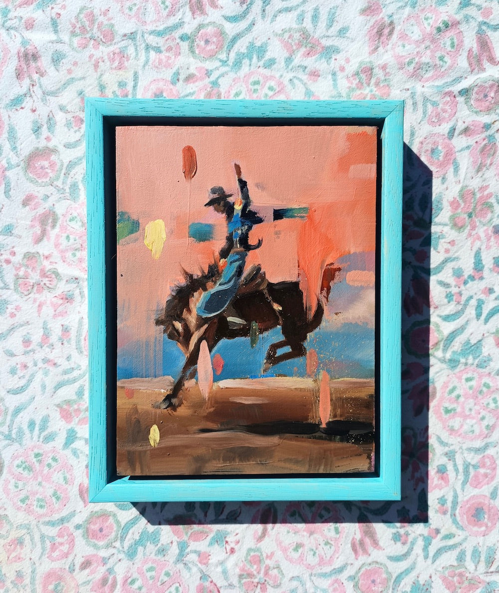 Rodeo Study - 20 x 15 cm - £200