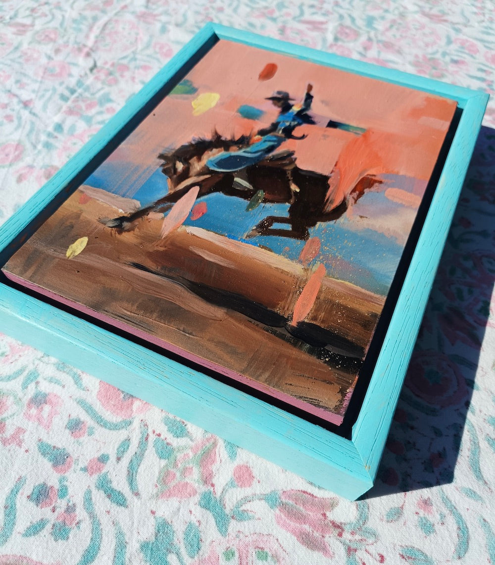 Rodeo Study - 20 x 15 cm - £200