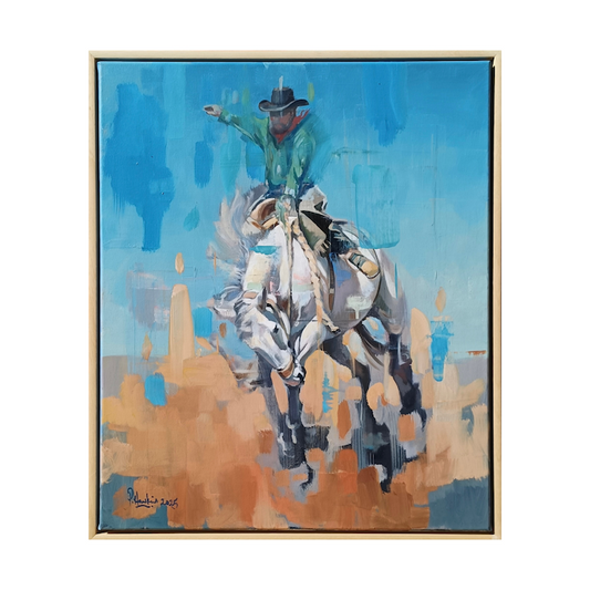 On the Edge - 60 x 50 cm - £1800