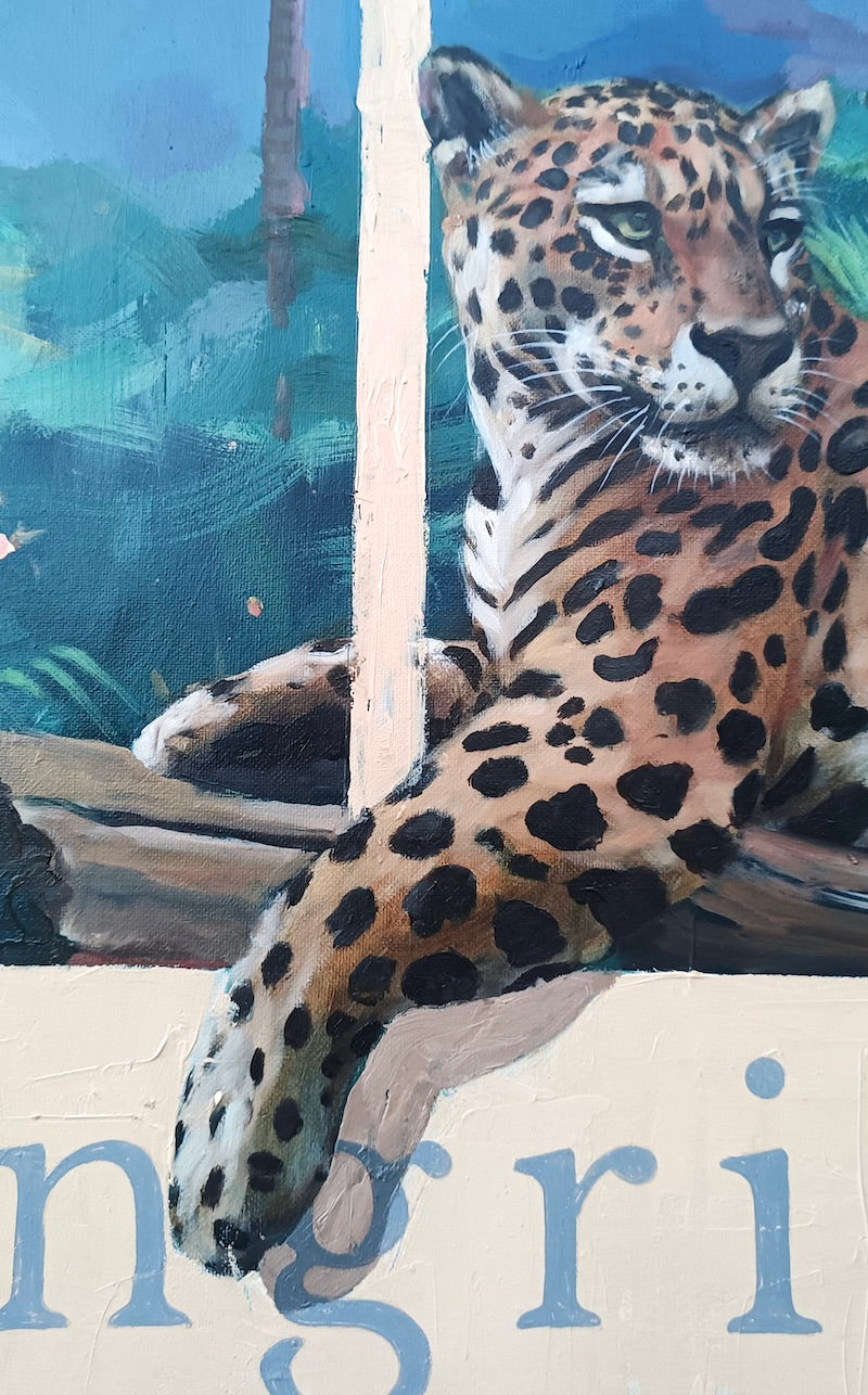 Shangri - La - Oil On Canvas - 80 x 80 cm - £3000