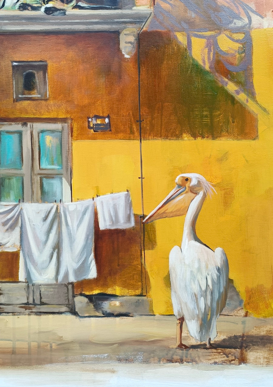The Date - 80 x 70 cm - Oil On Canvas - £2800