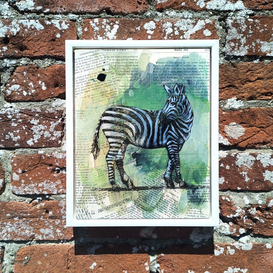 The Zebra - 25 x 20 cm - £250