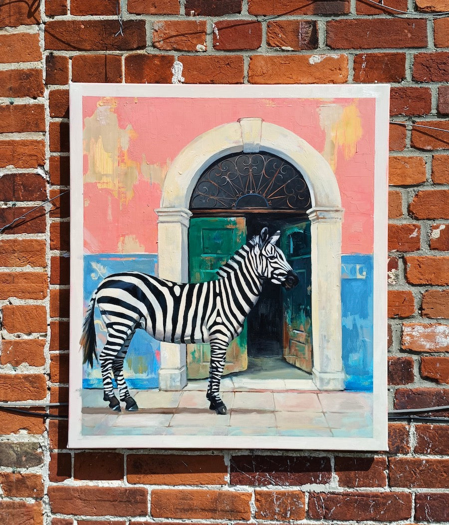 Gatekeepers, The Crossing - 70 x 60 cm - £2150
