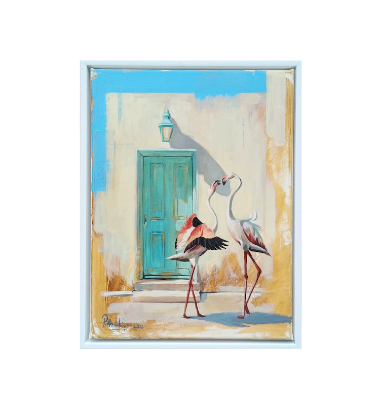 The Dancers - 40 x 30 cm - Oil On Canvas - £1,200