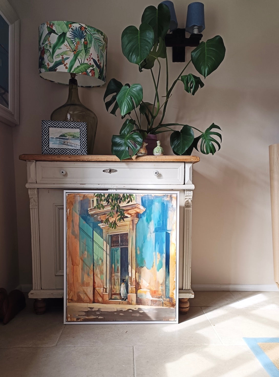 Home From Home - 70 x 60 cm - Oil On Canvas - £2,400