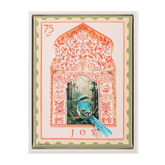 Joy - 40 x 30 cm - Oil on canvas (Framed)