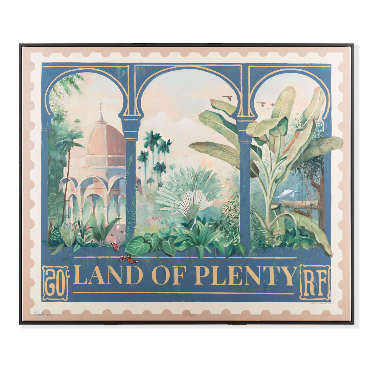 Land of Plenty - 120 x 100 cm - Oil on canvas - £3200